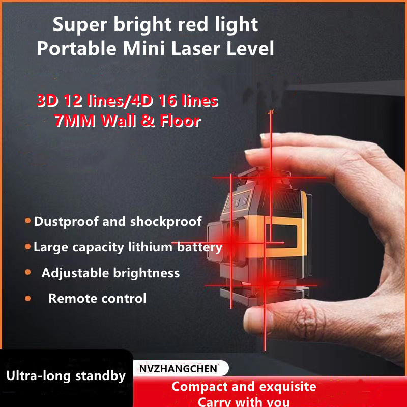 Level Laser Line - Mini nível de laser linhas vermelhas