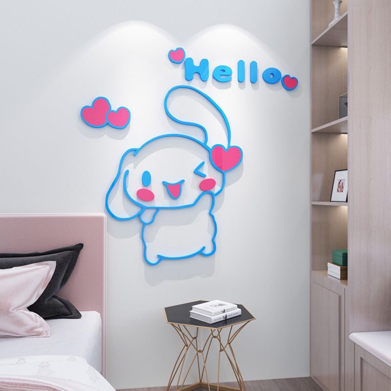 Home Improvement Furniture - Adesivo Decorativo de Parede 3D Sanrio