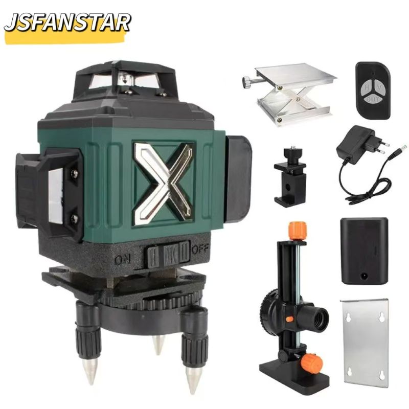 Nível a Laser Verde 4D de 16 L - Level Laser Line avaliação e preço
