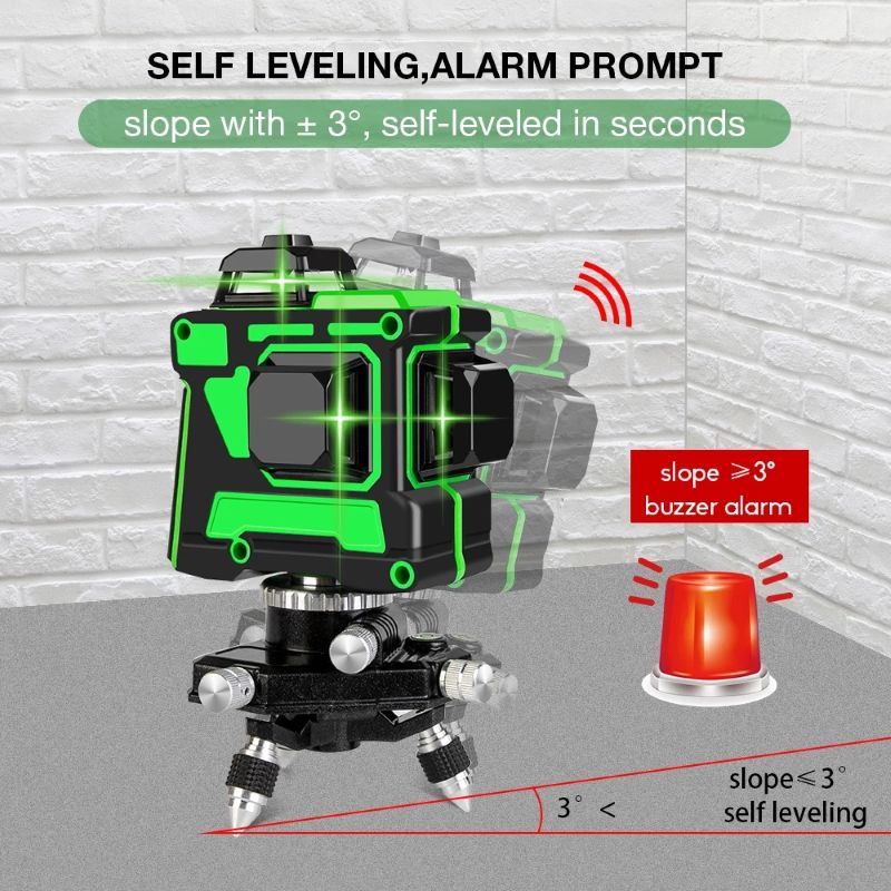 Kit de Nível a Laser Rotativo  - Level Laser Line avaliação e preço