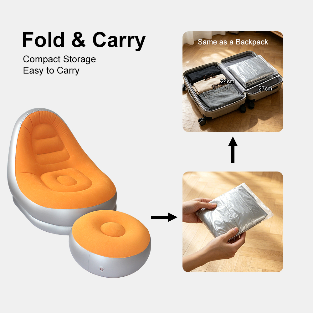 Conjunto de Sofá Inflável Port - Home Improvement Furniture avaliação e preço